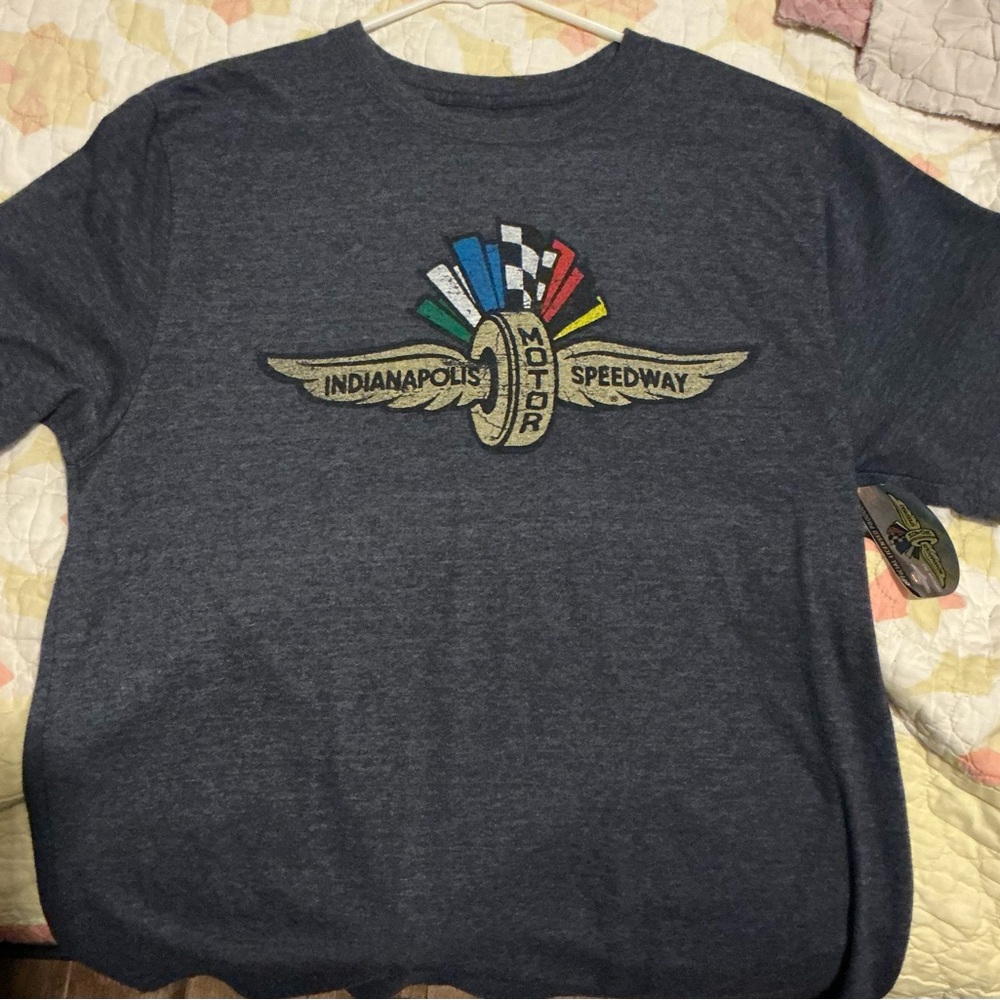 Indianapolis Motor Speedway Gray T-Shirt with tags